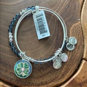 Alex and Ani Four Leaf Clover Bracelet